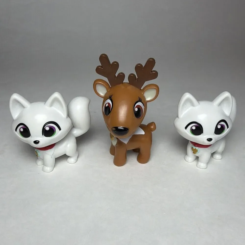 Set of 3 Elf Pets Elf on the Shelf Figures Multi Pack Cat Reindeer Toy